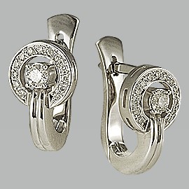 5086 Серьги (Au 585)
